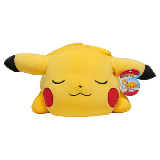 18" Sleeping Pikachu Premium Plush